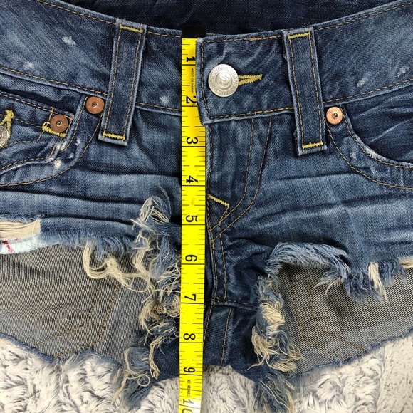 True Religion • Joey Cut Off Shorts - Picture 7 of 8